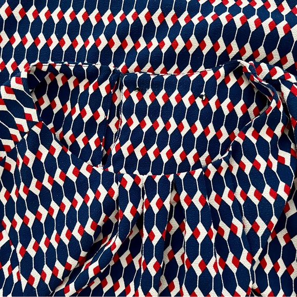 Cool vintage patterned blouse by Hobbs of London - Picture 4 of 4